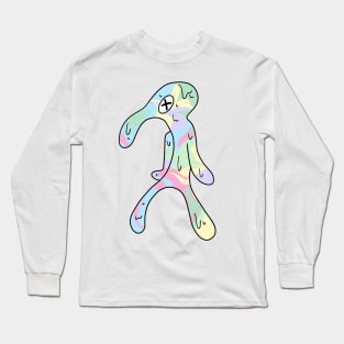 Trippy Squidward Long Sleeve T-Shirt